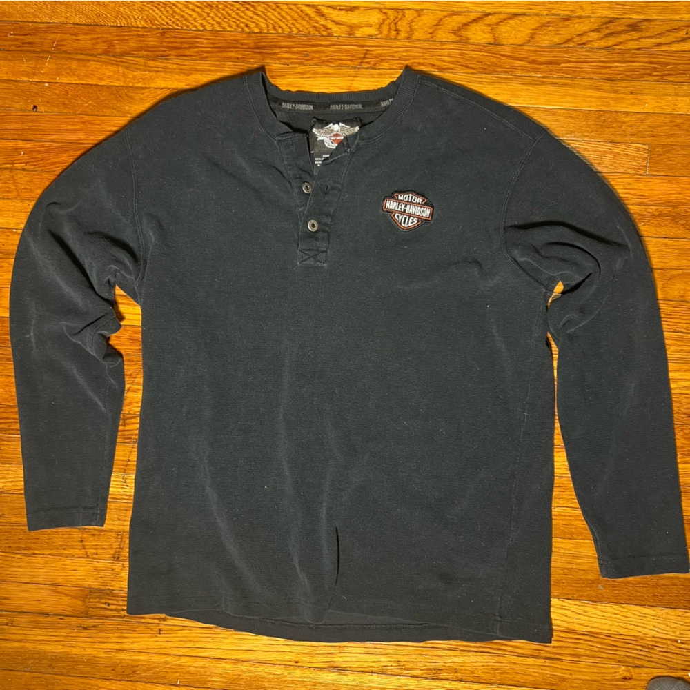 Harley Davidson pull over